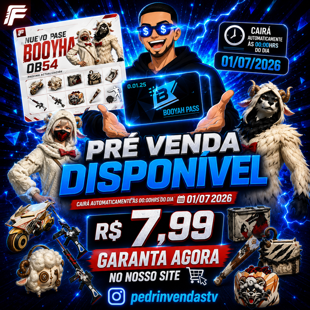 Novo Passe Booyha OB54